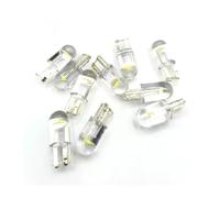 BuCcan 10PCS 2023 T10 W5W WY5W 168 501 2825 COB LED Car Wedge Parking Light Side Door Bulb Instrument Lamp Auto License Plate Light (Color : 12V Green, Size : T10)