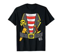 Buccaneer Pirate Carribean Costume Halloween Men Boys Kids T-Shirt