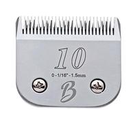 Bucchelli Detachable A Series 10 Blade Dog Grooming Cut Length 1/16" / 1.5mm Japanese Carbonized Steel Dog Grooming Blades 10 (Compatible A5 Series Clippers for Dogs Horses(B10)