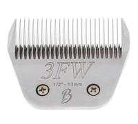 Bucchelli Detachable A Series 3 Wide Blade Dog Grooming Cut Length 1/2" / 13mm Japanese Carbonized Steel Dog Grooming Blades (Compatible A5 Series Clippers for Dogs Horses(B3FW)