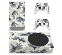 BUCEN Protective Vinyl Skin Decal Cover For Xbox Series S Console Skins Wrap Sticker With Two Free Wireless Controller Decals(58620) Decal