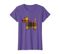 Buchanan Clan Scottie Dog Scottish Terrier Tartan Plaid T-Shirt