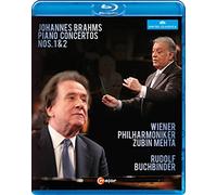 Buchbinder/Wiener Phil/Mehta - Brahms:Piano Concertos 1 2 [Blu-ray] [Region Free] [NTSC]