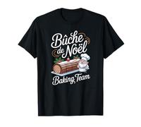 Buche de Noel Baking Team for French Christmas T-Shirt