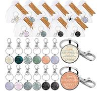 Bucherry 30 Sets Nurses Gifts Bulk 2025 Nurse Keychains Caregivers Appreciation Gifts for Women Medical Assistant Christmas, Classic Colors