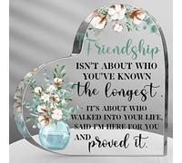 Bucherry Friendship Gift for Women Friends Sentimental Cheer up BFF Going Away Birthday(Watercolor Eucalyptus)