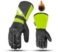 Buchii Motorbike Gloves Waterproof With Carbon Shell Protection against Impact & Abrasion- Motorcycle Gloves with Touch Screen Compatibility for Riding Hunting Climbing Outdoor Sports- Men