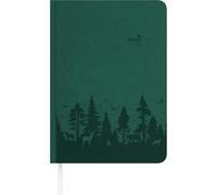 Buchkalender Nature Line Forest 2026 - Taschen-Kalender A5 - 1 Tag 1 Seite - 416 Seiten - Umwelt-Kalender - mit Hardcover - Alpha Edition