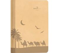 Buchkalender Nature Line Sand 2023 - Taschen-Kalender A5-1 Tag 1 Seite - 416 Seiten - Umwelt-Kalender - mit Hardcover - Alpha Edition