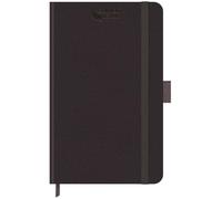 Buchkalender Times Big12 Edition Natur Schwarz 2026: Hochwertiger Buchkalender. Terminplaner mit Wochenübersicht, Platz für Notizen, Leseband und Stifthalter.