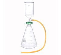 Buchner Funnel Filtering Kit with 1000ml Filter Bottle and 250ml Buchner Funnel Borosilicate Glass Lab Vacuum Filtration Distillation Apparatus