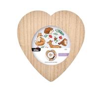 Bucilla, Embroidery Hoop Heart Frame, Fits 6" Embroidery Hoop