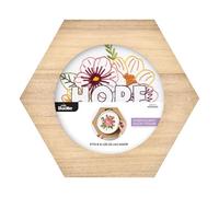 Bucilla, Embroidery Hoop Hexagon Frame, Fits 8" Embroidery Hoop