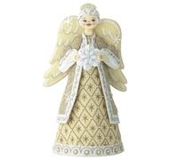 Bucilla Felt Applique Christmas Tree Topper Kit, Snowflake Angel, Perfect for DIY Arts and Crafts, 89461E