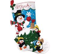 Bucilla Felt Stocking KIT TR, The Perfect Tree