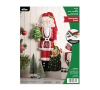 Bucilla Felt Wall Hanging Kit, Nutcracker Santa, 89775E
