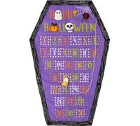 Bucilla, Halloween Countdown, Felt Applique Wall Hanging Kit, Perfect for DIY Arts and Crafts, 89728E