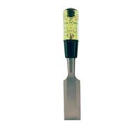 Buck Brothers 120107BC 1-1/4 Inch x 5 Inch Professional Wood Chisel | Carve, Cut, and Shape Wood | Steel End Caps | Use with Mallet | Woodworking Carpentry Tools