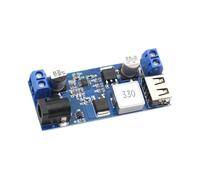 Buck Converter Module 12V 24V to 5V 30W 6A DC-DC Step Down Power Supply with USB Port for DIY Electronics Projects