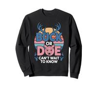 Buck Or Doe Can't Wait To Know Gender Reveal Sweatshirt