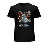 Buck Rogers Men T Shirt Printed Black Tee Graphic Top Tee for Men