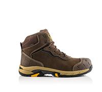 Buckbootz Buckler Tradez Blitz Super Lightweight Waterproof Safety Work Boots (Brown, uk_footwear_size_system, adult, men, numeric, medium, numeric_10)