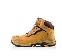 Buckbootz Buckler Tradez Blitz Super Lightweight Waterproof Safety Work Boots (Honey, uk_footwear_size_system, adult, men, numeric, medium, numeric_12)
