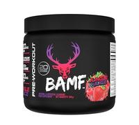 Bucked Up BAMF Pre-Workout Powder | Caffeine, Citrulline Malate & Beta-Alanine | Energy & Endurance Support | Sugar Free | Jungle Juice Flavour | 20 Servings