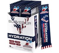 Bucked Up Hydration - Rocket Pop | Electrolyte and Hydration Powder Drink Mix | 18 Packs (18 Servings)