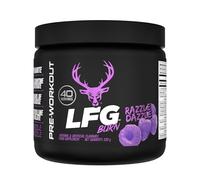 Bucked Up LFG Burn Pre-Workout Powder | Supports Energy & Endurance | Sugar Free | No Proprietary Blends | Razzle Dazzle Flavour | 40 Servings