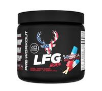 Bucked Up LFG Burn Pre-Workout Powder | Supports Energy & Endurance | Sugar Free | No Proprietary Blends | Rocket Pop Flavour | 40 Servings