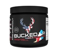 Bucked Up Pre-Training Powder | Performance Supplement with Beta-Alanine, Citrulline Malate & Caffeine | Sugar Free | Rocket Pop Flavour| 25 Servings