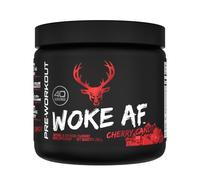 Bucked Up Woke AF Pre-Workout Powder | Performance Drink with Caffeine, Beta-Alanine, & L-Citrulline | Sugar Free, Paleo Friendly | Cherry Candy Flavor | 40 Servings