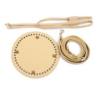 Bucket Bag Shaper Mat Bag Belt And Drawstring PU Dumpling Handmade Accessories Bottom Cushion Base Purse Strap Functional Drawstring Kit