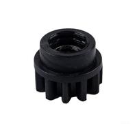 Bucket Bearing Gear for Spin Mop, ABS and Metal Construction, Standard Size, White or Black, Compatible with Most Rotary Mop Buckets(Black)