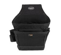 Bucket Boss Ballistic Carpenter's Pouch in Black, 57200