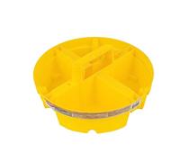Bucket Boss - Bucket Stacker Small Parts Organizer, Bucket Organization (15051), Yellow
