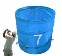 Bucket for Golf Chipping Game - 11.81 x 11.81 x 11.81 Inches Folding Game Bucket | Oxford Fabric Training Organizer Equipment Women Adults Beginners Children Family