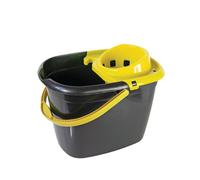 Bucket Great British Recycled With Yellow Wringer 14l