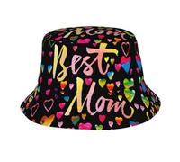 Bucket Hat Cute Mother Days Lightweight Casual Hats Heavy Duty Bucket Cap for Outdoor Golf Hiking