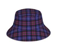 Bucket Hat, Night Reflective Bucket Hat Sun Cap Runner Cap Bucket Hat Fisherman Hats,Pride of Scotland Fashion Tartan