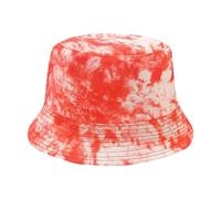Bucket Hats Men Unisex Packable Bucket Hats Lovely Smile Fisherman's Hat Holiday Travel Hat Cute Outdoor Fisherman Hat Photographers Cap Holiday Travel Hat (Orange, One Size)