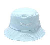 Bucket Hats Men Unisex Packable Bucket Hats Unisex Packable Hats Holiday Travel Hat Adjustable Photographers Cap for Hiking Camping Traveling Light Blue