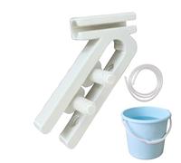 Bucket Hose Holder | Barrel Tube Mounting Clamp - Adjustable Barrel Tube Mounting Tool for Liquid Filtration Cleaning Work Garden Irrigation Lawn Yard Outdoor
