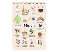Bucket List Calendar 2026, Family Bucket List Wall Calendars, Watercolor Monthly Planner, Teen Calendar 2026 For Deadlines To-Do Lists Study, Work, 11.2x8.4 Inches