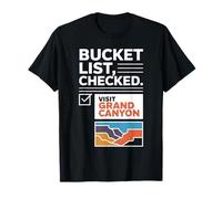 Bucket List Checked Grand Canyon Adventure T-Shirt