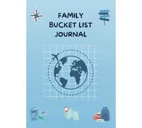 Bucket List Family Travel Book Journal: Travel Adventure Notebook for Kids Airplane Around the World