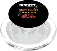 Bucket List Get Tickets Spin The Wheel Win Game Show PopSockets PopGrip for MagSafe