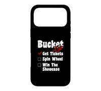 Bucket List Get Tickets Win Game Show Lucky Contestants Case for iPhone 17 Pro Max