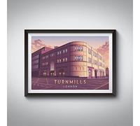 Bucket List Prints Turnmills Nightclub London Travel Poster 8x10in / Print Only